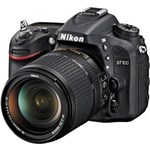 Ficha técnica e caractérísticas do produto Câmera Nikon DSLR D7100 com Lente 18-140mm