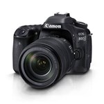 Ficha técnica e caractérísticas do produto Camera Profissional Canon EOS 80D Kit Lente 18-133mm Nano Canon