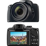Ficha técnica e caractérísticas do produto Câmera Semiprofissional Nikon P530 16.1MP Zoom Óptico 42x