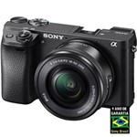 Ficha técnica e caractérísticas do produto Câmera Sony Alpha A6300 com Lente 16-50mm Sensor Aps-C