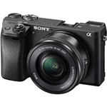 Ficha técnica e caractérísticas do produto Câmera Sony Alpha A6300l Mirrorless com Lente 16-50mm F/3.5-5.6 Oss