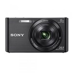 Ficha técnica e caractérísticas do produto Camera Sony Dsc-w830 20mp/8x/ Hd Preto
