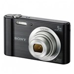 Ficha técnica e caractérísticas do produto Câmera Sony Dsc-w800 20mp -5x -HD Preto