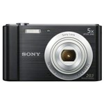 Ficha técnica e caractérísticas do produto Camera Sony Dsc-w800 20mp/5x/ Hd Preto