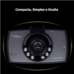 Ficha técnica e caractérísticas do produto Câmera Veicular Dvr Gravação Vídeo Full Hd 1008p Carro 16gb