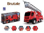 Ficha técnica e caractérísticas do produto Caminhão Brutale Bombeiro Roma - Roma Brinquedos