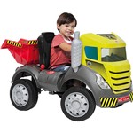 Ficha técnica e caractérísticas do produto Caminhão Brutus Pedal - Brinquedos Bandeirante