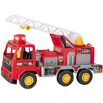 Ficha técnica e caractérísticas do produto Caminhão de Brinquedo Bombeiro Fire com Som e Luz 5042 - Magic Toys
