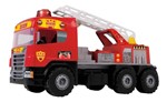 Ficha técnica e caractérísticas do produto Caminhão de Bombeiro Brinquedo Super Resgate Grande 5056 - Magic Toys