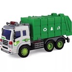 Ficha técnica e caractérísticas do produto Caminhão de Lixo - Fricção com Luz e Som Shiny Toys 166