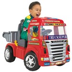 Ficha técnica e caractérísticas do produto Caminhão Elétrico Big Truck Vermelho 6V - Magic Toys