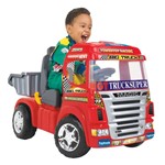 Ficha técnica e caractérísticas do produto Caminhao Eletrico Truck Vermelho Magic Toys