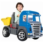 Ficha técnica e caractérísticas do produto Caminhão Infantil Truck com Pedal Azul 9310 - Magic Toys