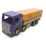Ficha técnica e caractérísticas do produto Caminhão Lona Bi-Truck em Madeira Azul