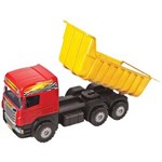 Ficha técnica e caractérísticas do produto Caminhão Super Caçamba Vermelho Magic Toys 5050