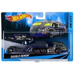 Ficha técnica e caractérísticas do produto Caminhão Transportador Hot Wheels - Double Demon - Mattel