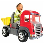 Ficha técnica e caractérísticas do produto Caminhao Truck com Pedal Vermelho Magic Toys