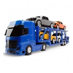 Ficha técnica e caractérísticas do produto Caminhão Voyager Cegonheira Azul - Roma