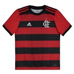 Ficha técnica e caractérísticas do produto Camisa Adidas Flamengo I 2018 Juvenil