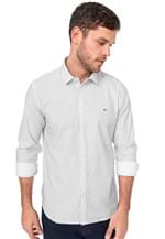 Ficha técnica e caractérísticas do produto Camisa Aramis Slim Geométrica Branca