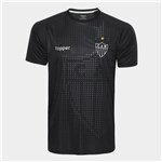 Ficha técnica e caractérísticas do produto Camisa Atlético Mineiro 2018 Aquecimento Topper Masculina