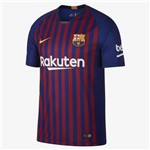 Camisa Barcelona Original Torcedor 2018/19 Azul Grena Tamanho M