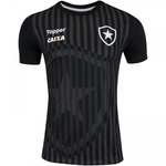 Ficha técnica e caractérísticas do produto Camisa Botafogo Concentração Comissão Técnica 2018 Topper Preta 4201588-090