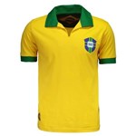 Ficha técnica e caractérísticas do produto Camisa Brasil Retrô 1962 Masculina