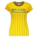Ficha técnica e caractérísticas do produto Camisa Brasil Xingu Feminina