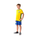 Ficha técnica e caractérísticas do produto Camisa Braziline Brasil Gravatai Infantil Licenciada