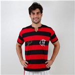 Ficha técnica e caractérísticas do produto Camisa Braziline Flamengo Zico Tri