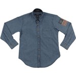 Ficha técnica e caractérísticas do produto Camisa Casual Gant A.S. Americana Chambray