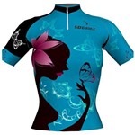 Ficha técnica e caractérísticas do produto Camisa Ciclismo Sódbike Butterfly Azul
