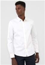 Ficha técnica e caractérísticas do produto Camisa Colcci Reta Logo Off-White