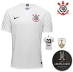 Ficha técnica e caractérísticas do produto Camisa Corinthians I 2018/2019 Torcedor Masculina - VE4-1