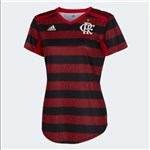 Ficha técnica e caractérísticas do produto Camisa Cr Flamengo Rubro-negra 19/20 Feminina Dw3921 - Adidas