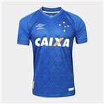 Ficha técnica e caractérísticas do produto Camisa Cruzeiro I 17/18 S/nº Torcedor Umbro Masculina