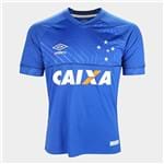 Ficha técnica e caractérísticas do produto Camisa Cruzeiro I 18/19 S/n C/Patrocínio - Torcedor Umbro Masculina - Azul+branco - P