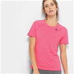 Ficha técnica e caractérísticas do produto Camisa Feminina Adidas D2M Solid - Rosa REAPINK