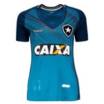 Ficha técnica e caractérísticas do produto Camisa Feminina Botafogo Goleiro Topper II 2018 Azul