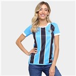 Ficha técnica e caractérísticas do produto Camisa Feminina Umbro Grêmio II 17/18 S/nº - Torcedor