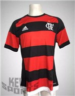 Ficha técnica e caractérísticas do produto Camisa Flamengo Adidas Rubro-negra 2015