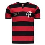 Ficha técnica e caractérísticas do produto Camisa Flamengo Braziline Fla Tri Zico Masculina