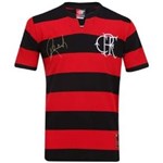 Ficha técnica e caractérísticas do produto Camisa Flamengo Braziline Tri Rondinele - G - VERMELHO