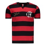 Ficha técnica e caractérísticas do produto Camisa Flamengo Braziline Tri Zico Masculina