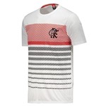 Ficha técnica e caractérísticas do produto Camisa Flamengo Graphic Masculina - Branco - Braziline
