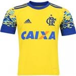 Ficha técnica e caractérísticas do produto Camisa Flamengo Iii 2017 2018 Adidas Amarela (P)