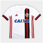 Ficha técnica e caractérísticas do produto Camisa Flamengo Infantil II 17/18 S/nº C/ Patrocínio - Torcedor Adidas