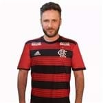 Ficha técnica e caractérísticas do produto Camisa Flamengo Jogo 1 Patrocínios (Universidade) Adidas 2018 P
