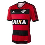 Ficha técnica e caractérísticas do produto Camisa Flamengo Rubro Negra Adidas 2014